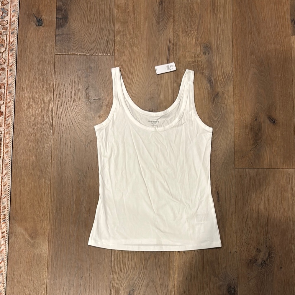 Women's White Tank Top